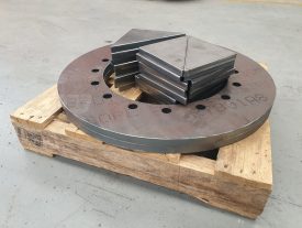 Heavy steel items fabricated by MACS Engineering