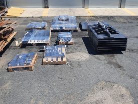 Fabricated parts ready for shipping